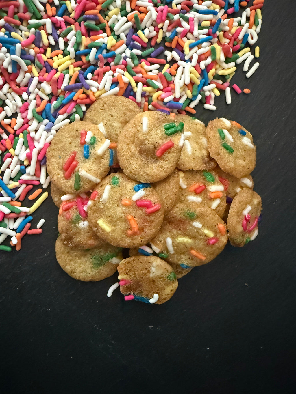 Funfetti Cooks from Etiquette Bakehouse in a 1 oz snack package