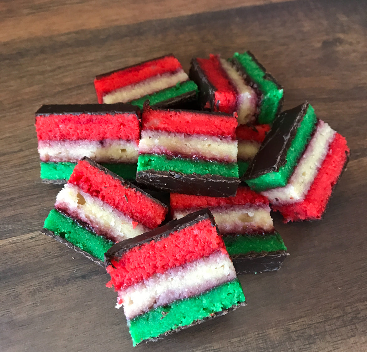 Rainbow Cookies